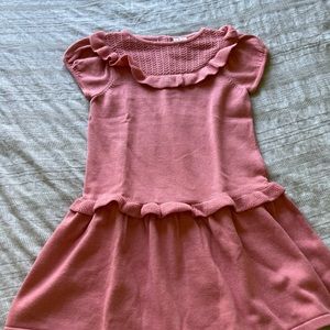 Janie and Jack Pink Sweater Dress Size 7